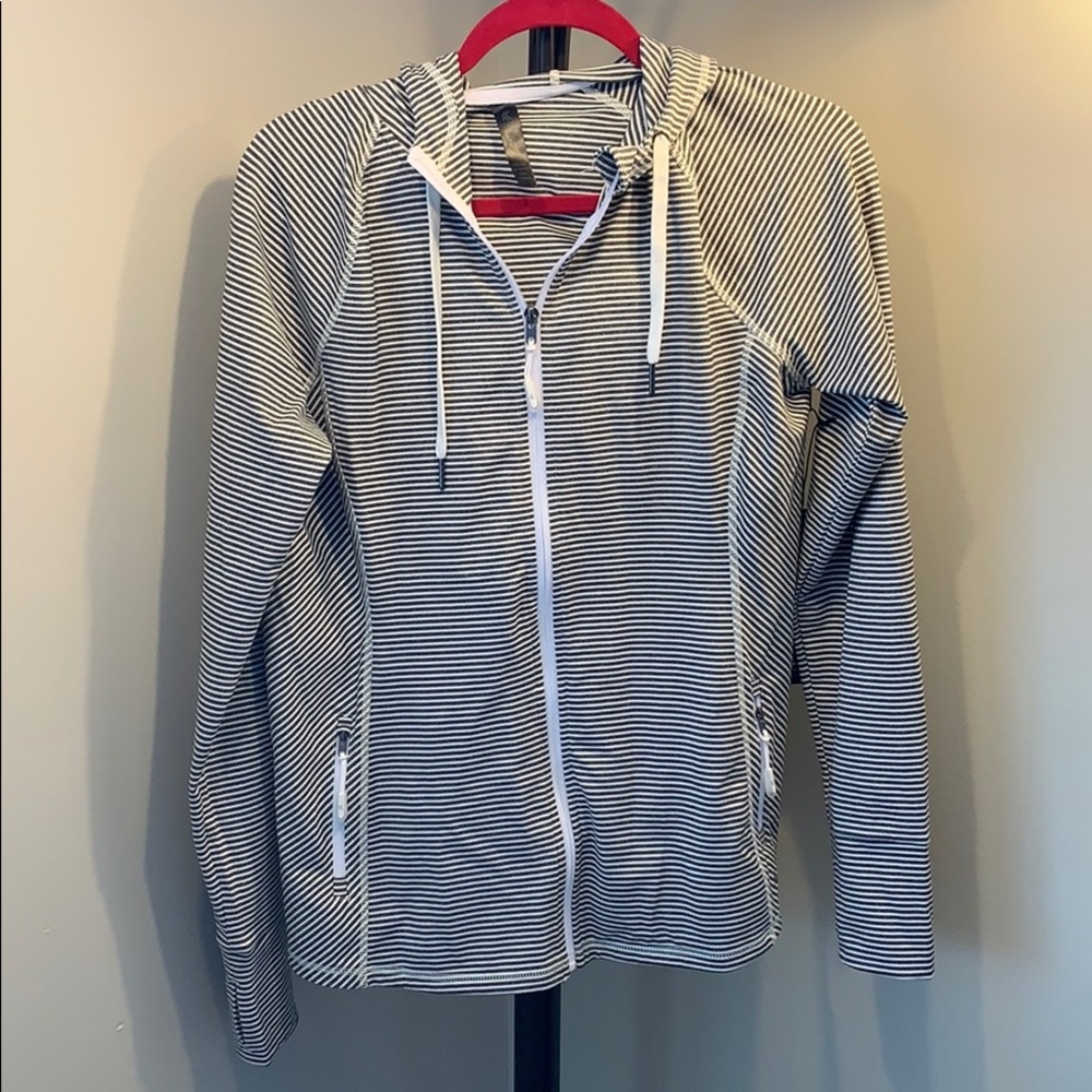 Zip up athletic jacket